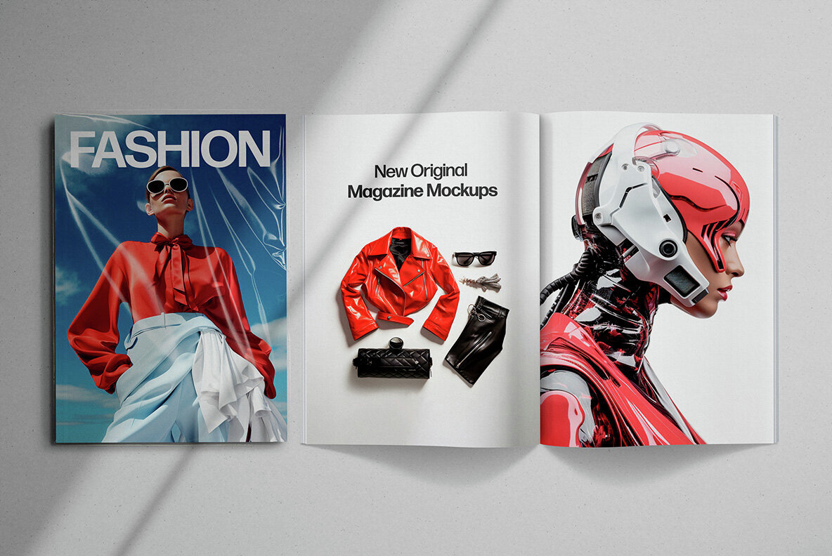 A4 Magazine Mockups 2