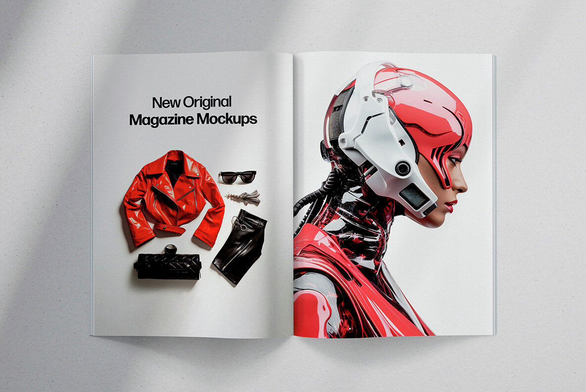 A4 Magazine Mockups 5