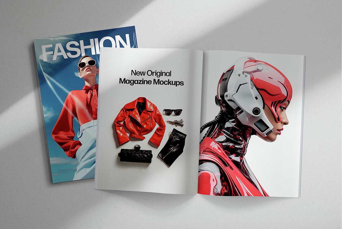 A4 Magazine Mockups 9