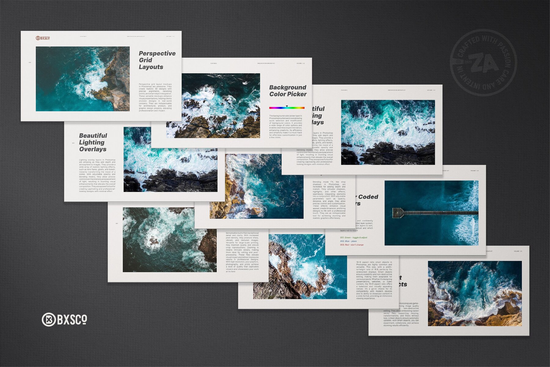 16x9 Presentation Mockup Kit Vol 2 0 7