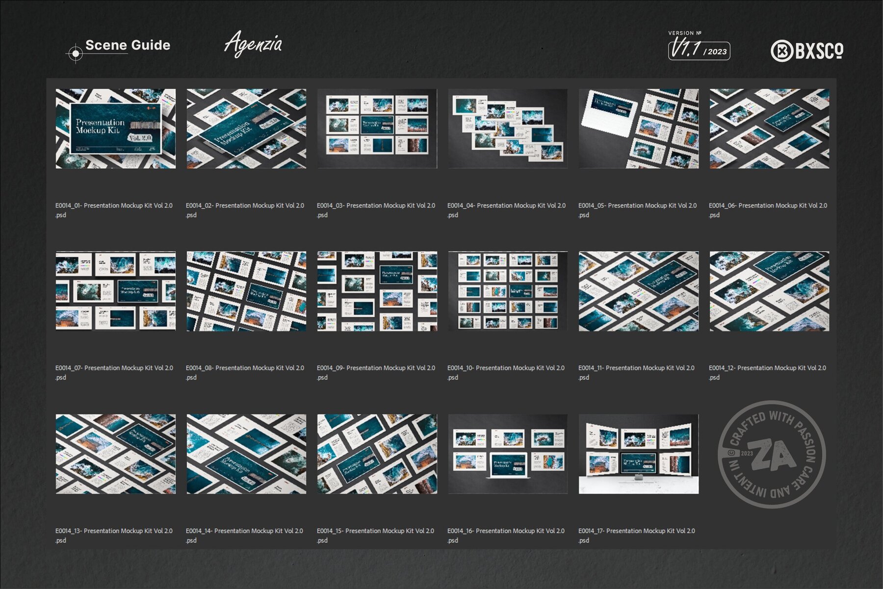 16x9 Presentation Mockup Kit Vol 2 0 11