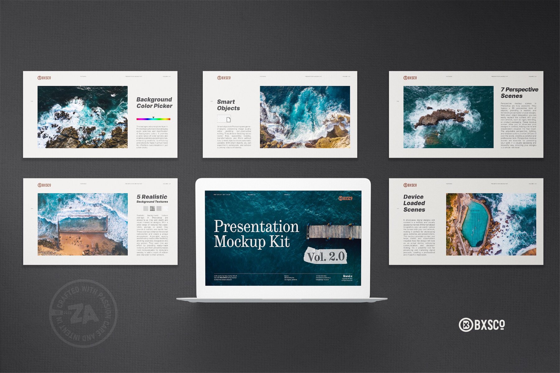 16x9 Presentation Mockup Kit Vol 2 0 19