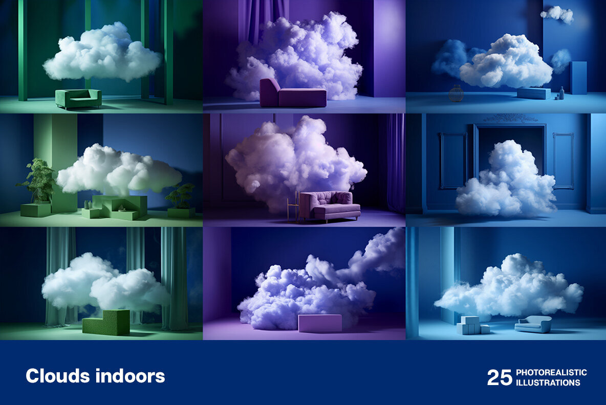 Clouds indoors 3