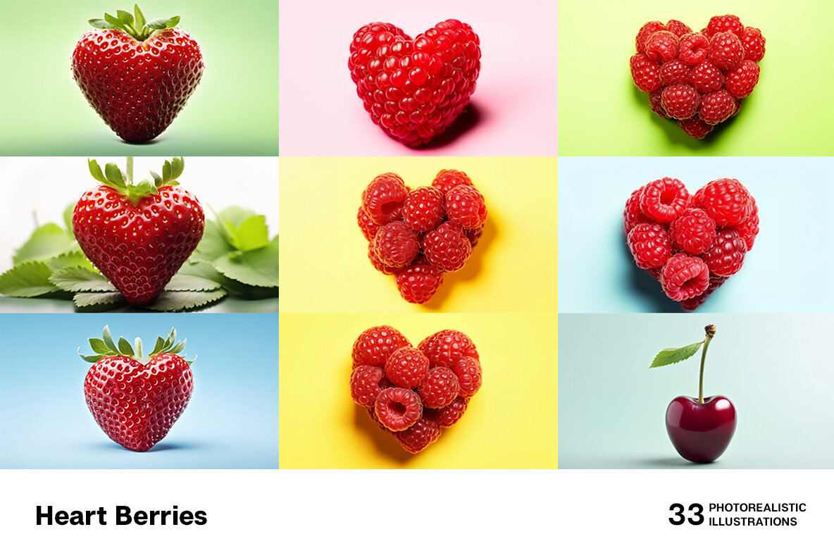 Heart Berries 4