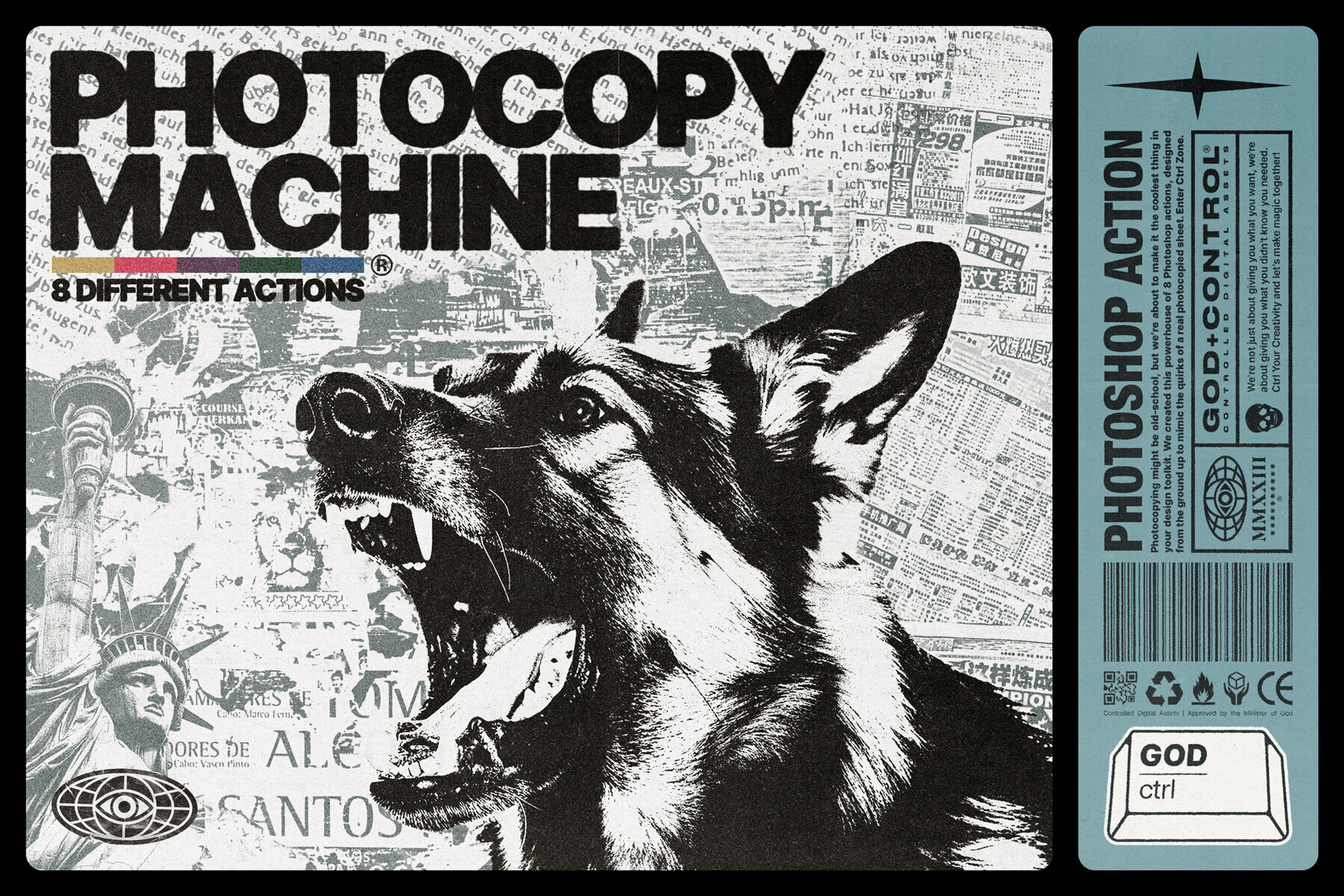 Photocopy Machine   Photoshop Action 1