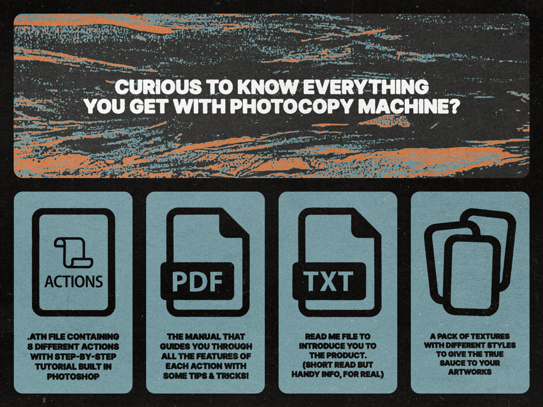 Photocopy Machine   Photoshop Action 6