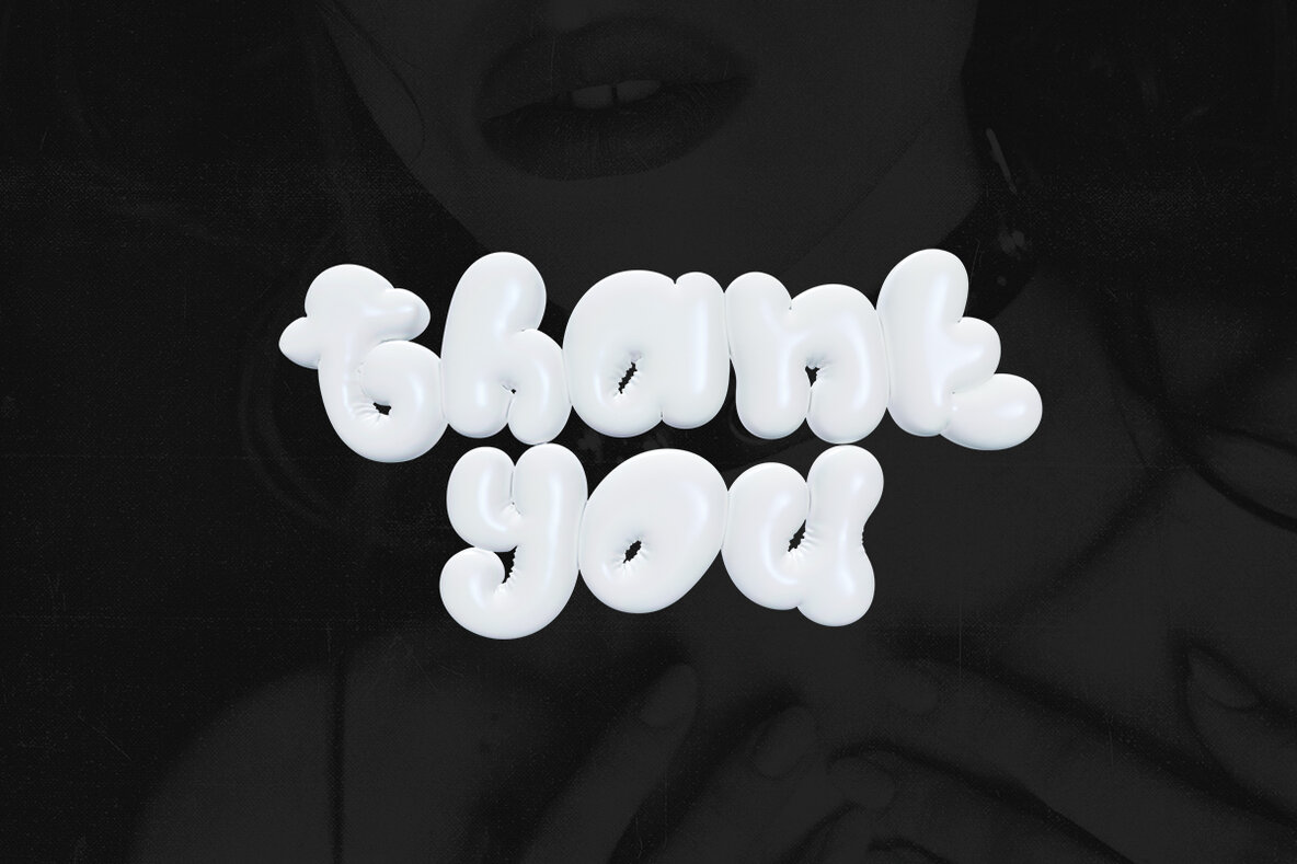 Inflated Stickers   3D PNGs 8