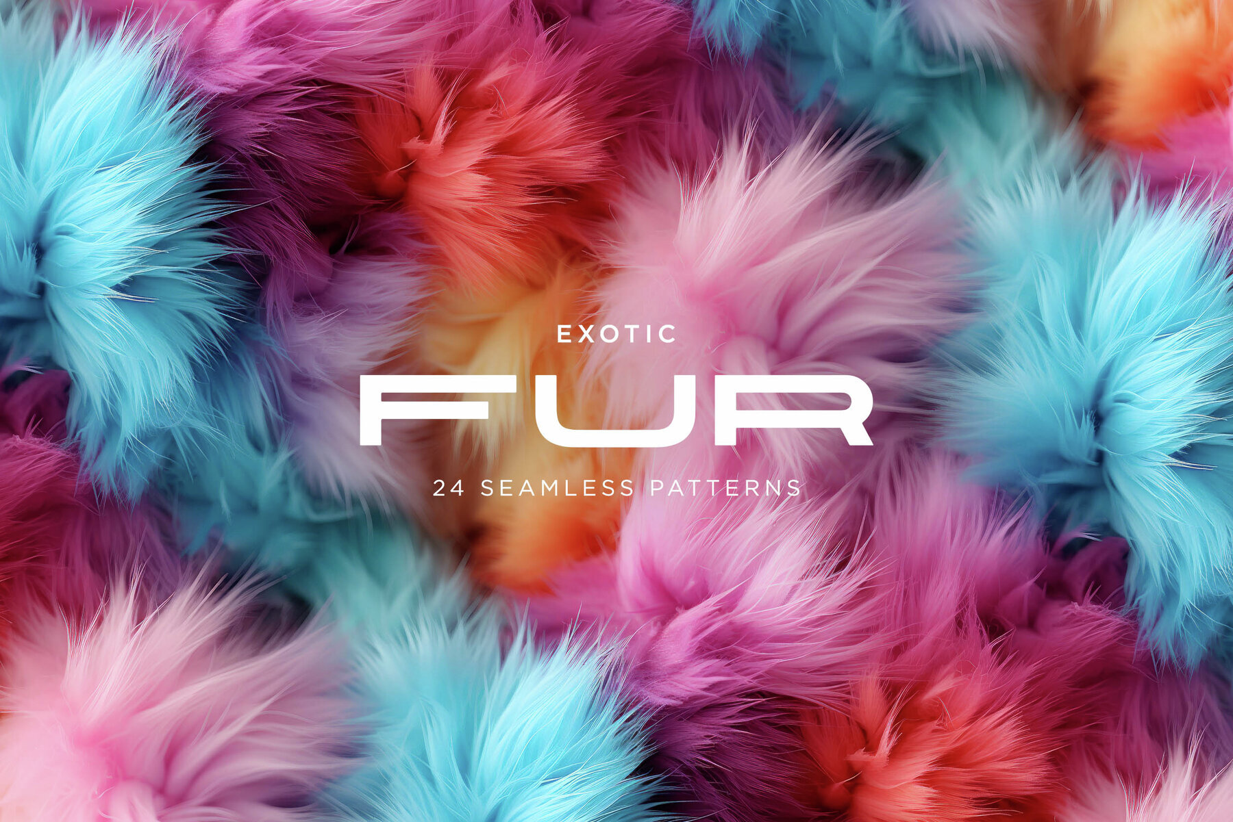 Exotic Fur   24 Seamless Patterns 1