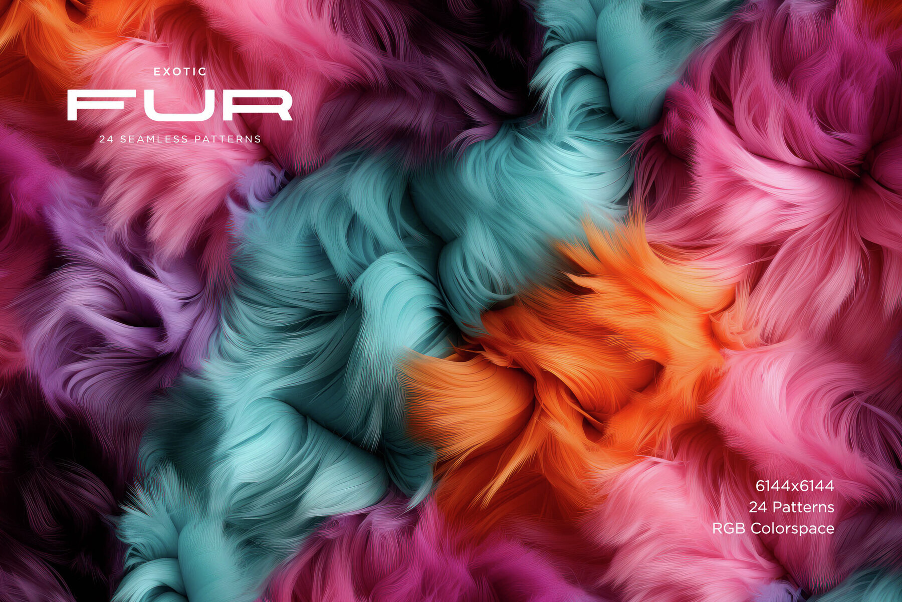 Exotic Fur   24 Seamless Patterns 2