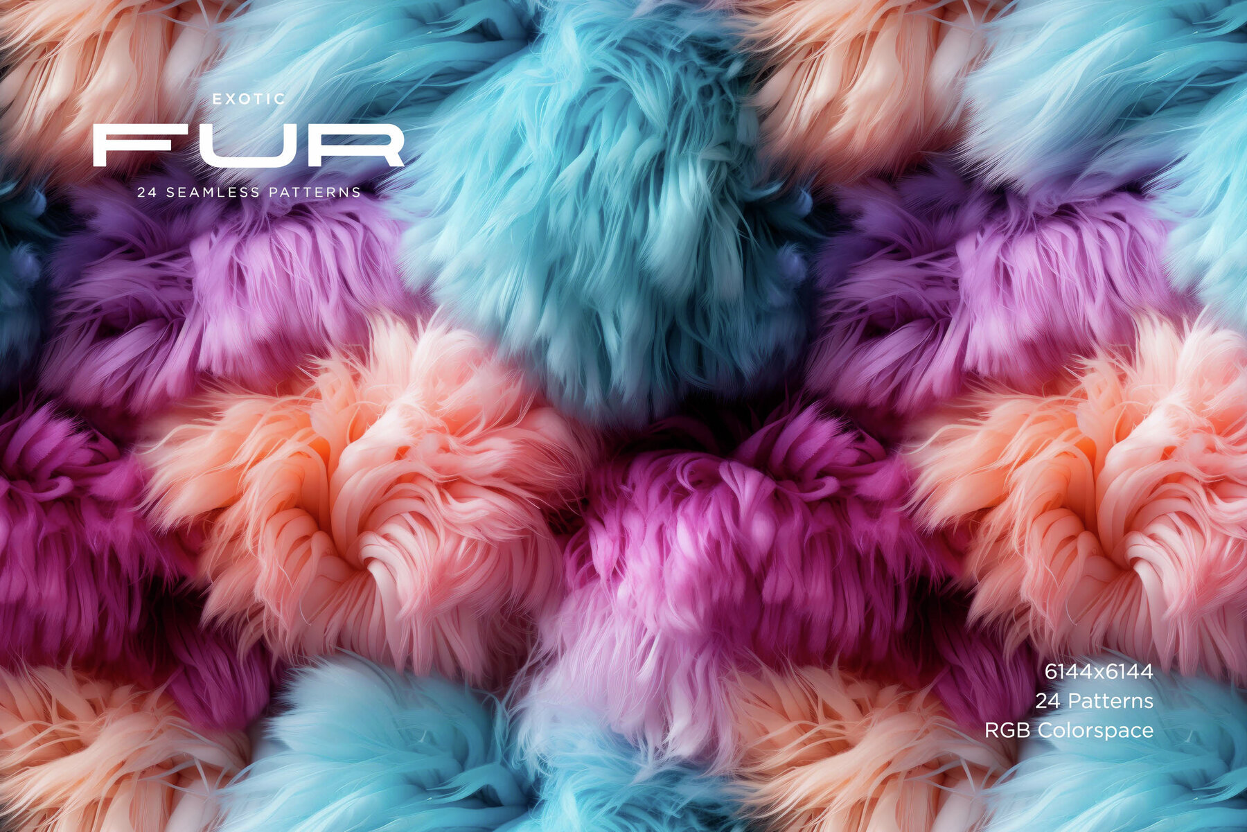 Exotic Fur   24 Seamless Patterns 3