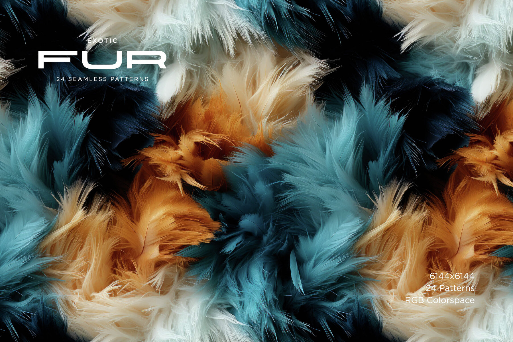 Exotic Fur   24 Seamless Patterns 7