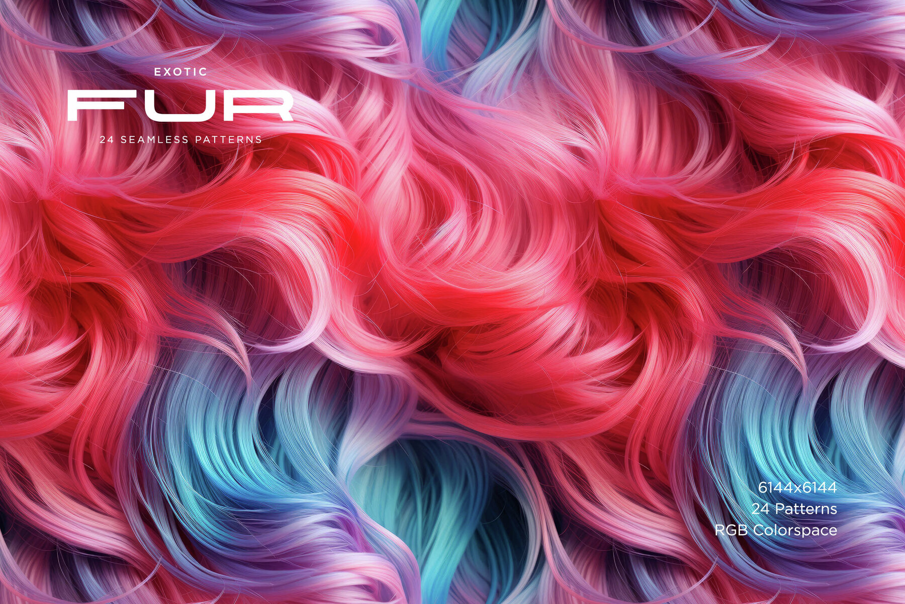 Exotic Fur   24 Seamless Patterns 8