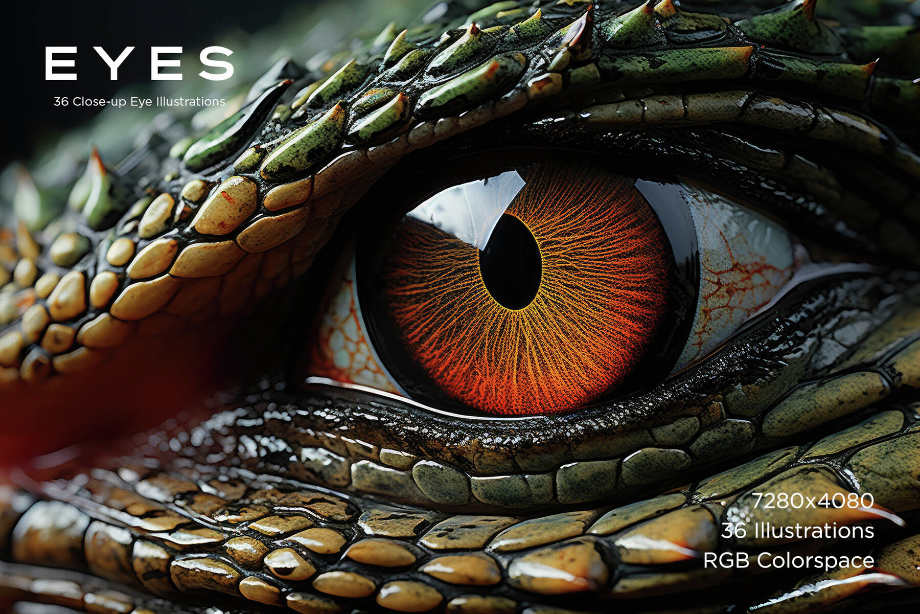 Eyes   36 Close up Eye Illustrations 5