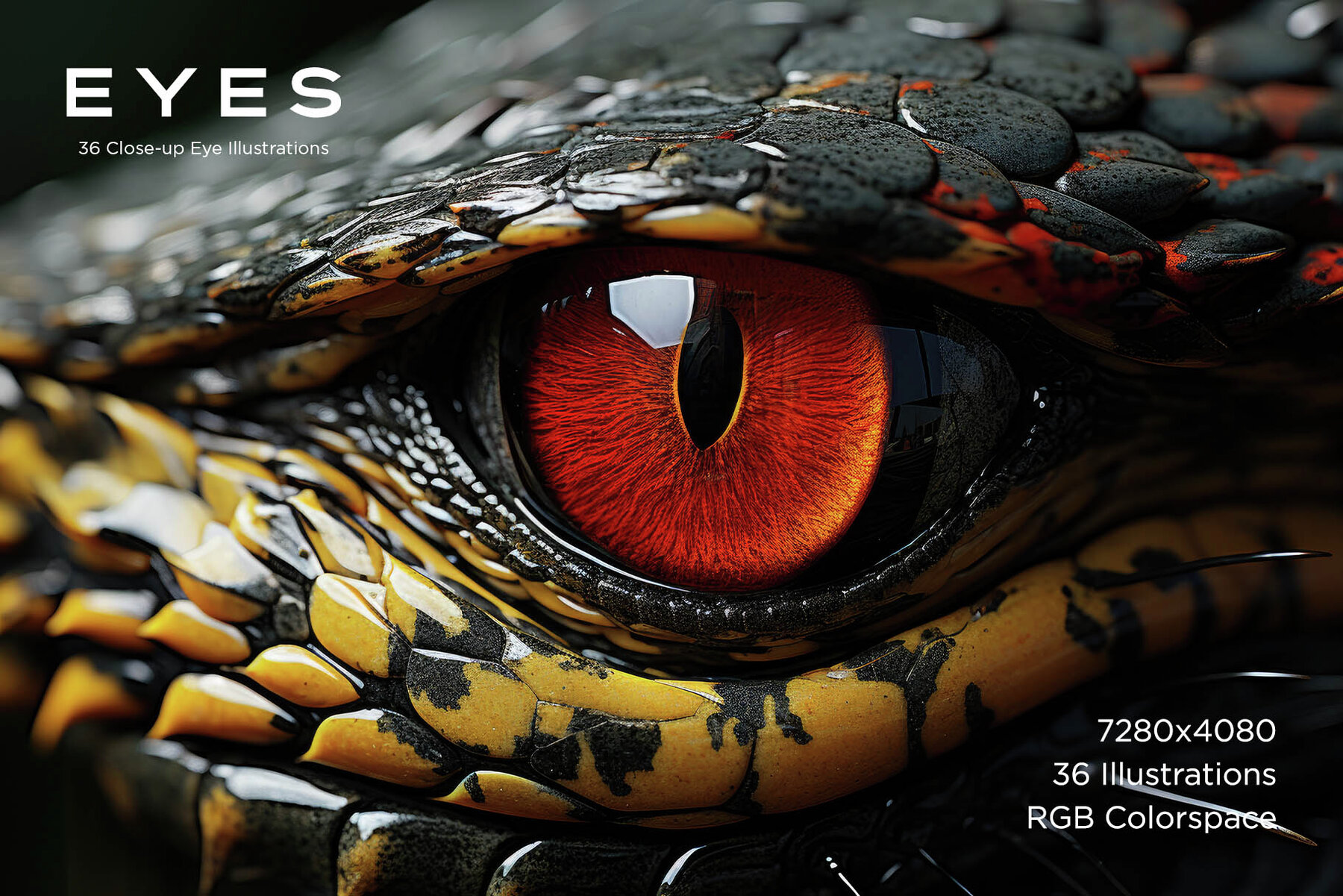 Eyes   36 Close up Eye Illustrations 13