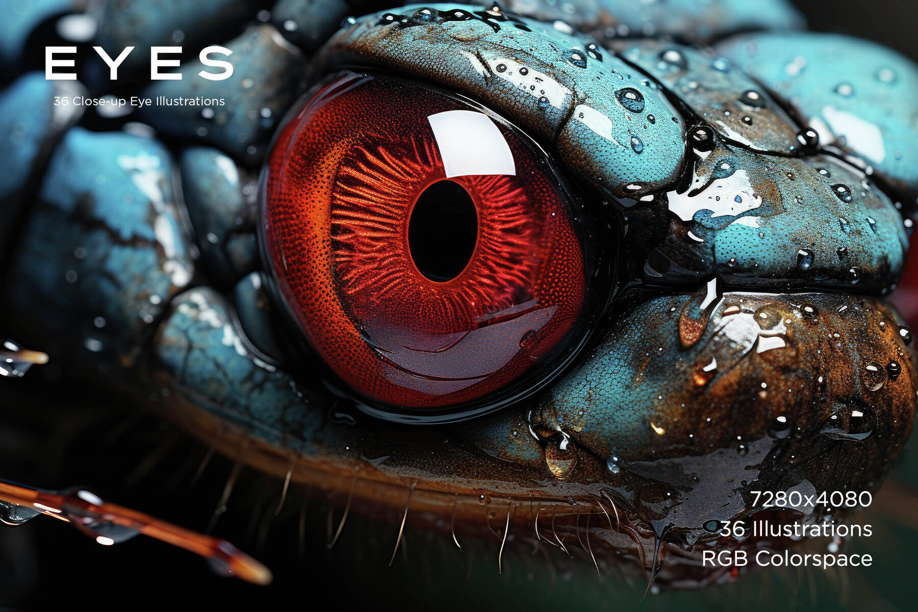 Eyes   36 Close up Eye Illustrations 14