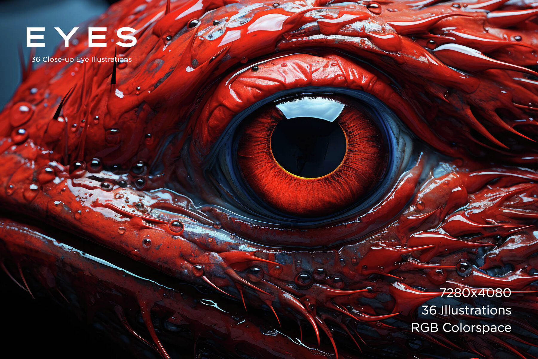 Eyes   36 Close up Eye Illustrations 15