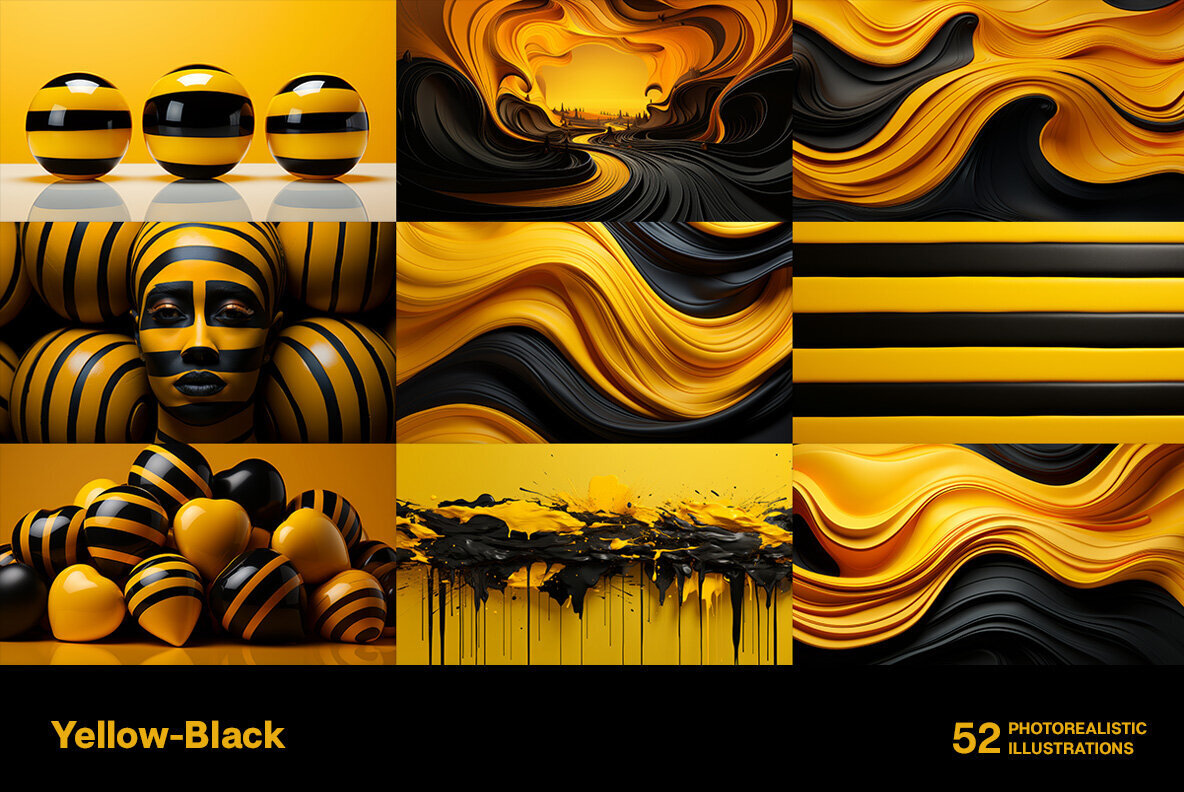 Yellow and Black World 2