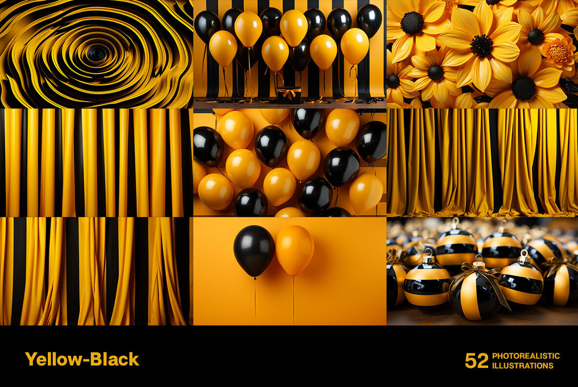 Yellow and Black World 3