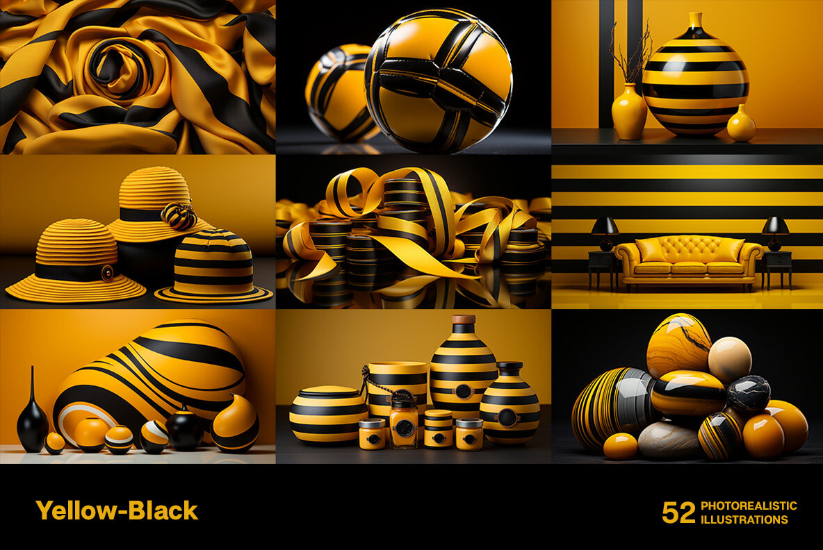 Yellow and Black World 4