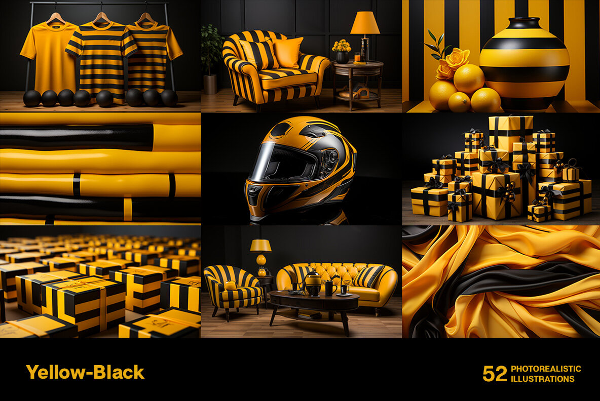 Yellow and Black World 5