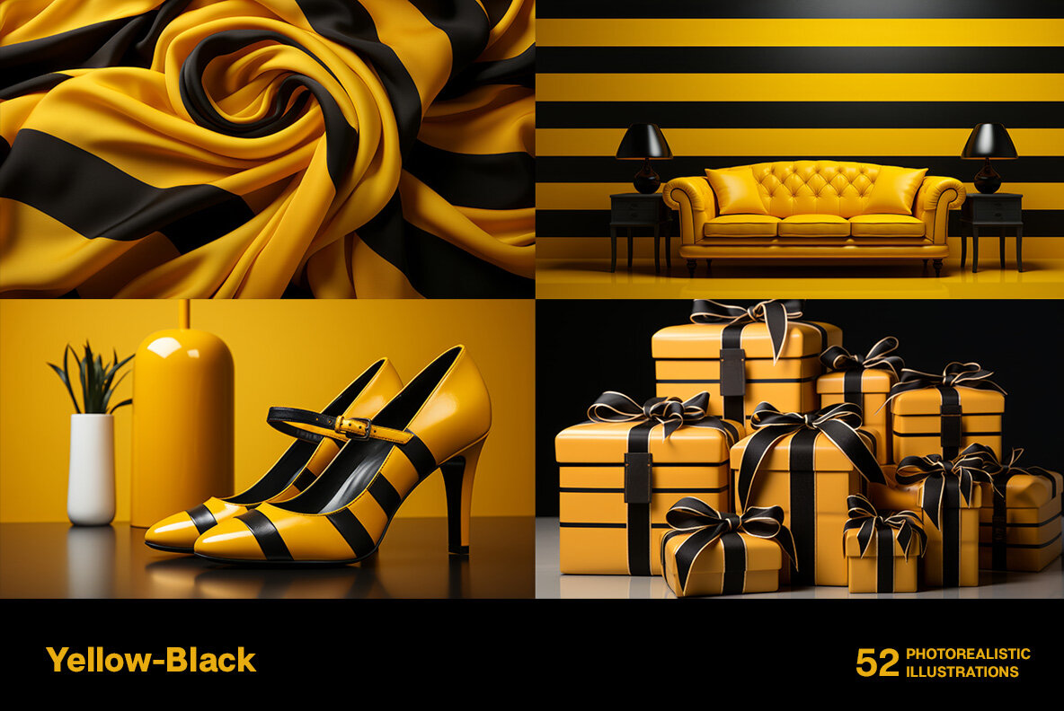 Yellow and Black World 7