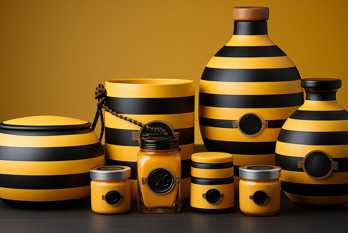 Yellow and Black World 8