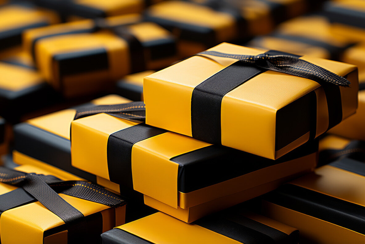 Yellow and Black World 9