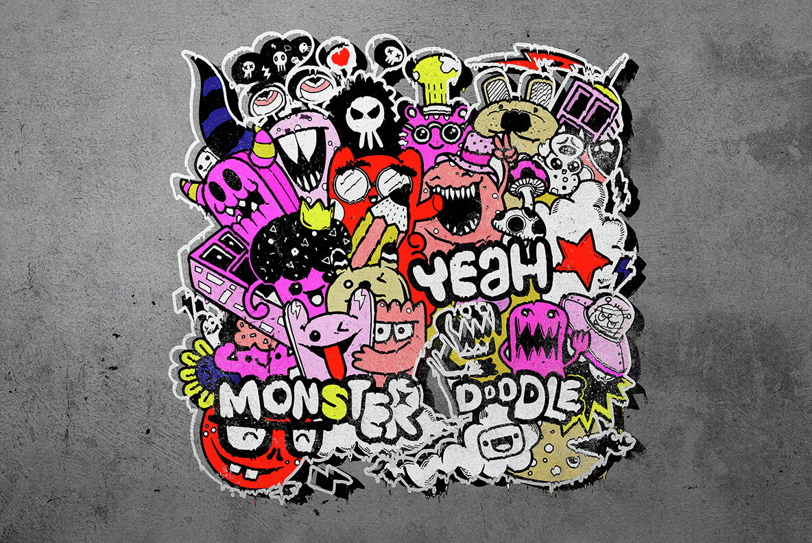 Street Graffiti Mockup 5