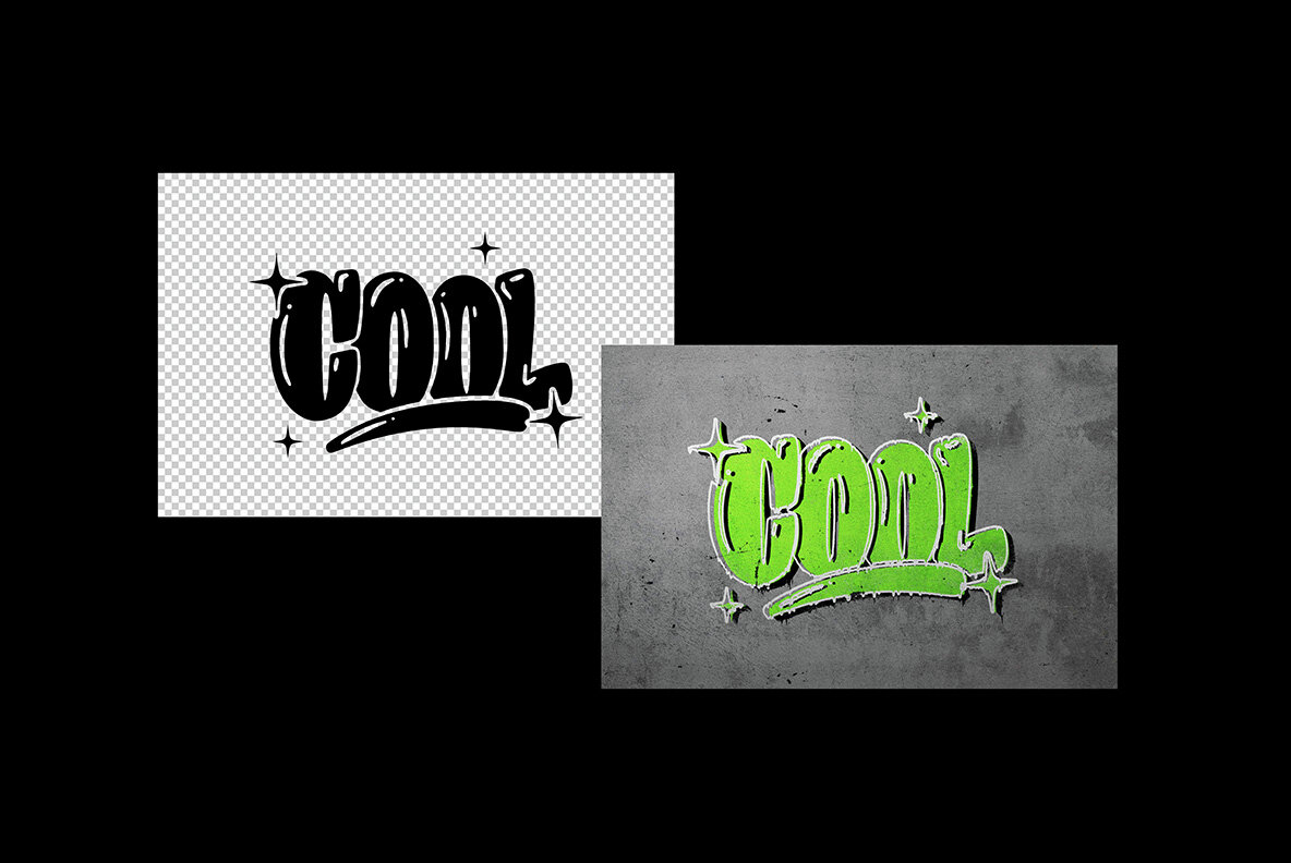 Street Graffiti Mockup 6