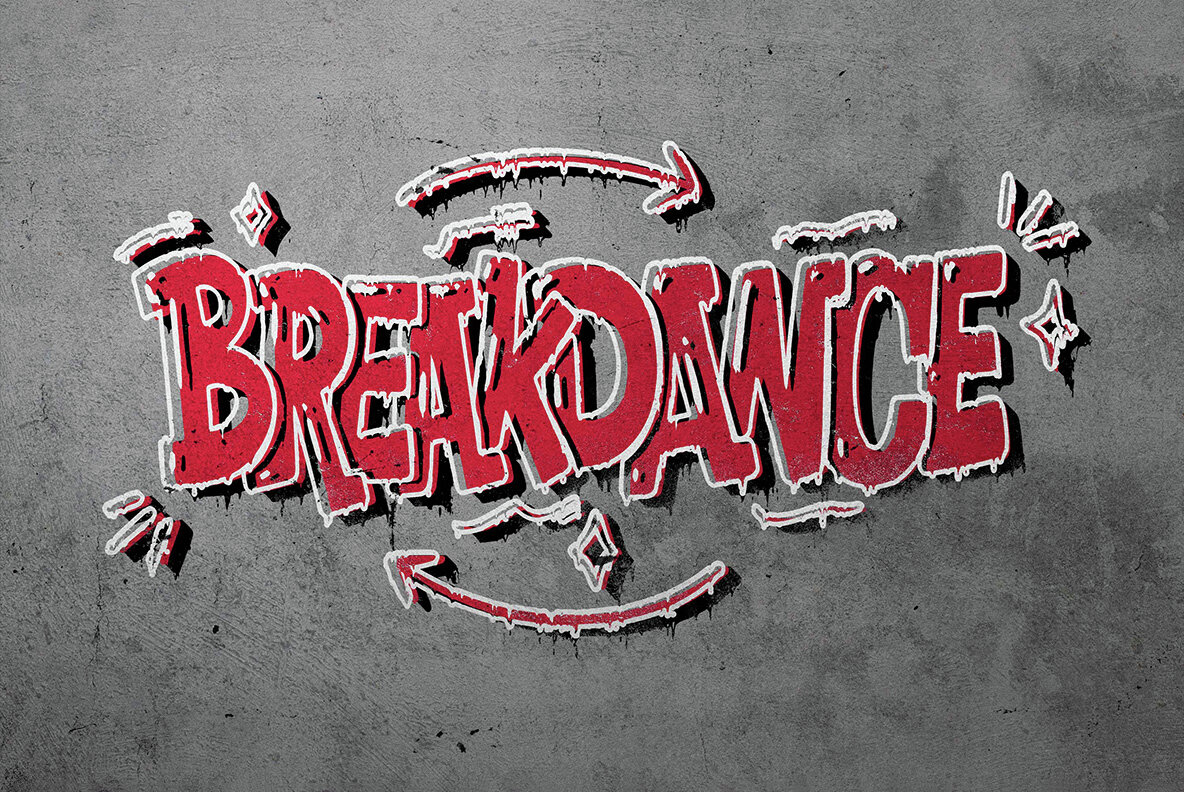 Street Graffiti Mockup 7