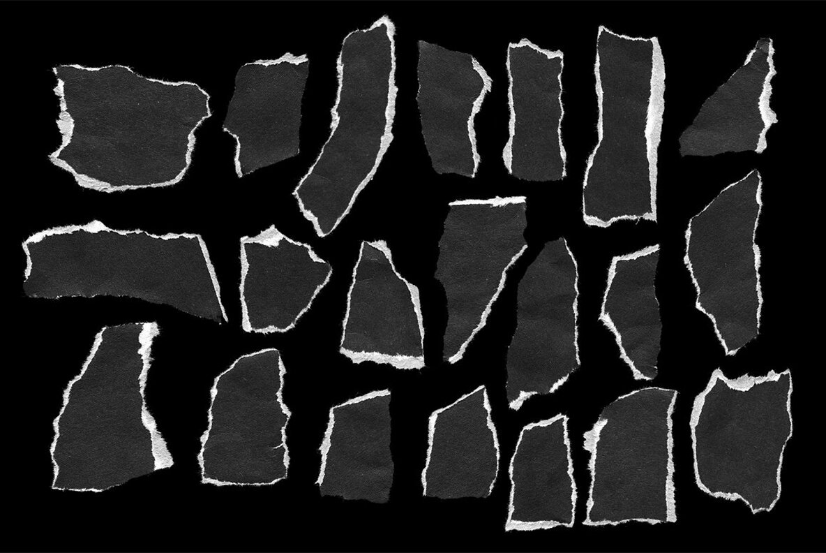 Torn   Ripped Paper Texture Pack 5