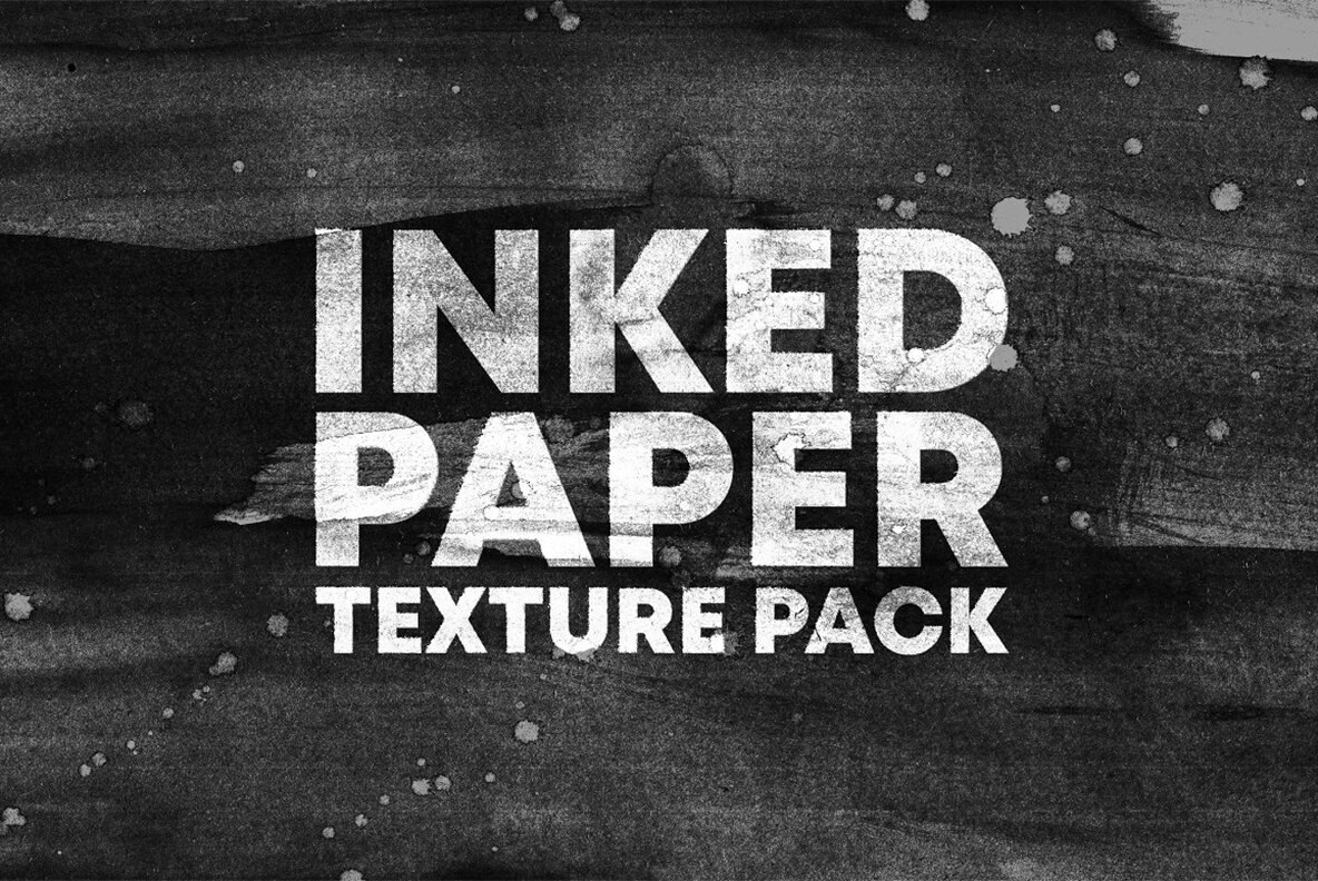 Inked Paper Texture Pack 1