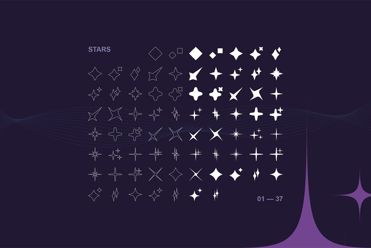 Abstract Geometric Shapes Pack 4