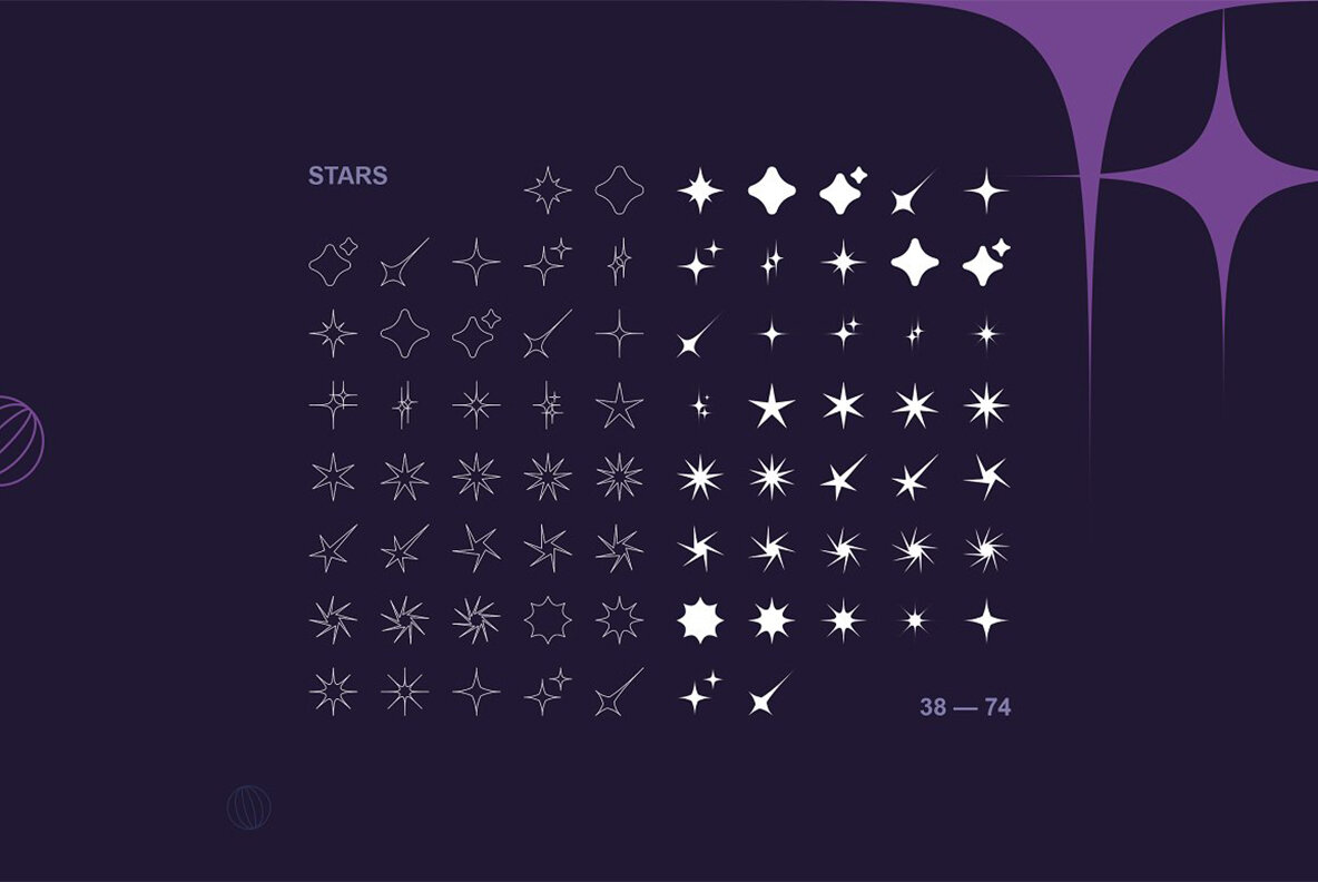 Abstract Geometric Shapes Pack 5