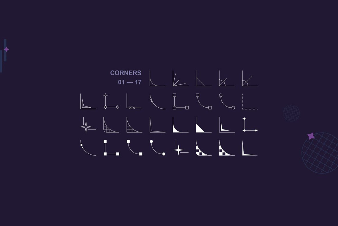 Abstract Geometric Shapes Pack 12