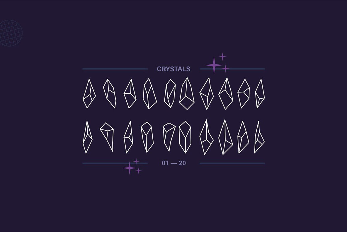 Abstract Geometric Shapes Pack 13