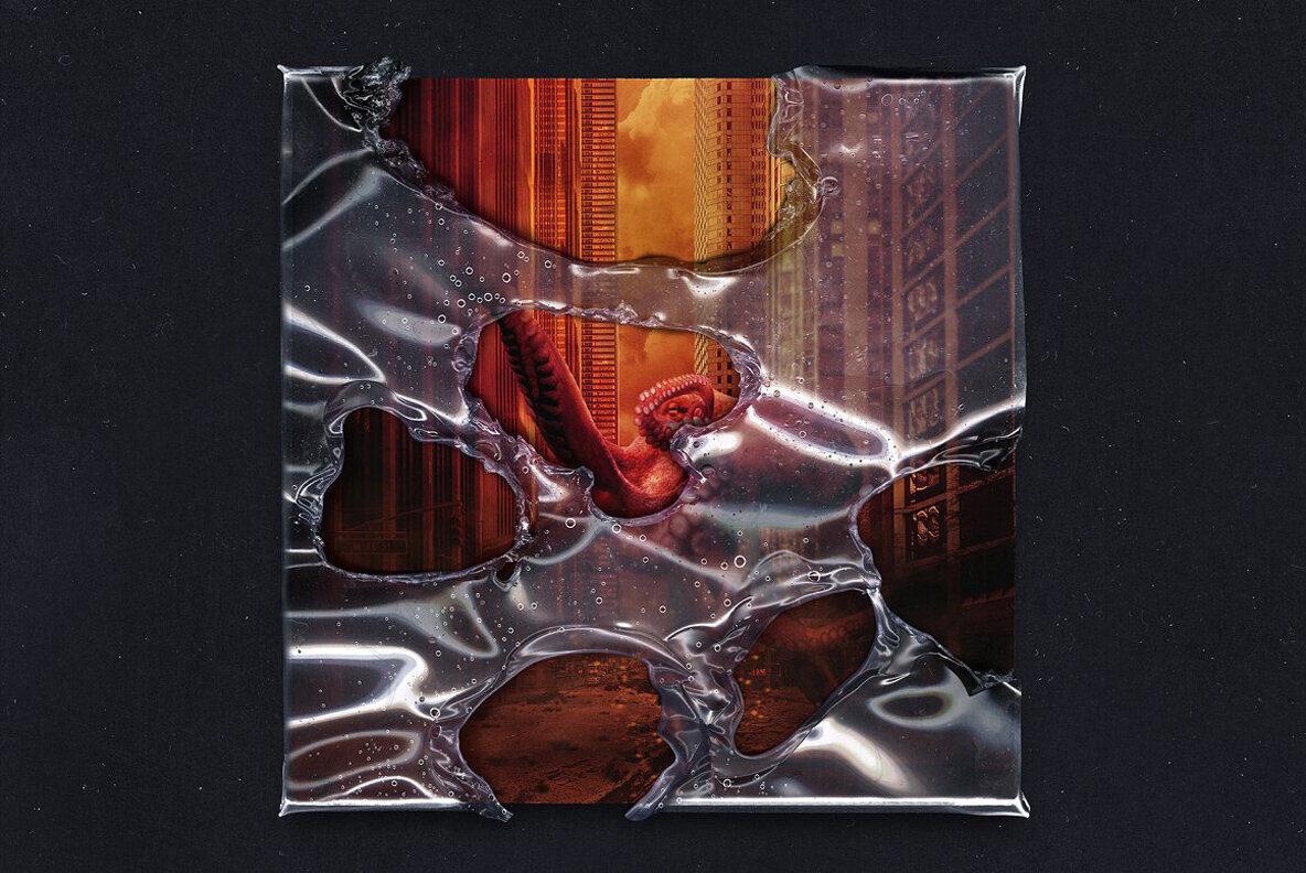 Fused Plastic Bag Mockup Pack 3