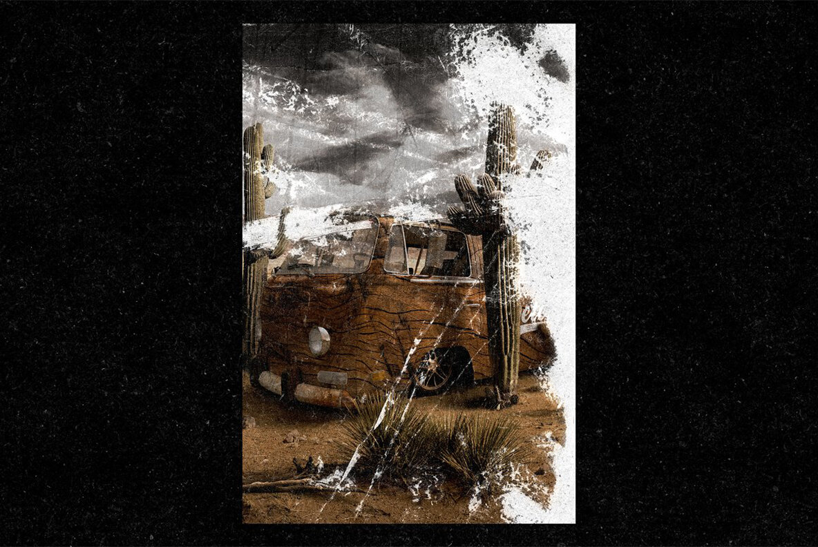 Grunge Canvas Retro Vintage Texture 9