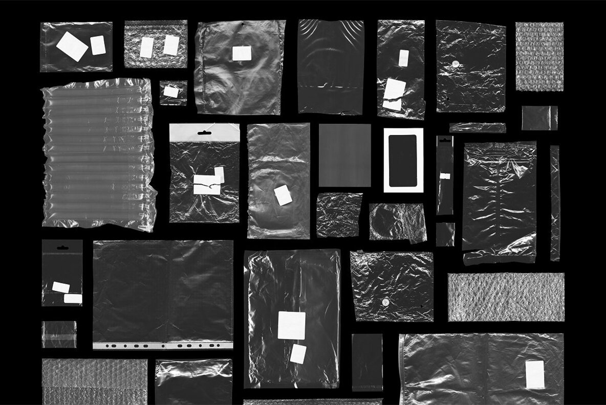 Plastic Bag Wrap PNG Texture Pack 6