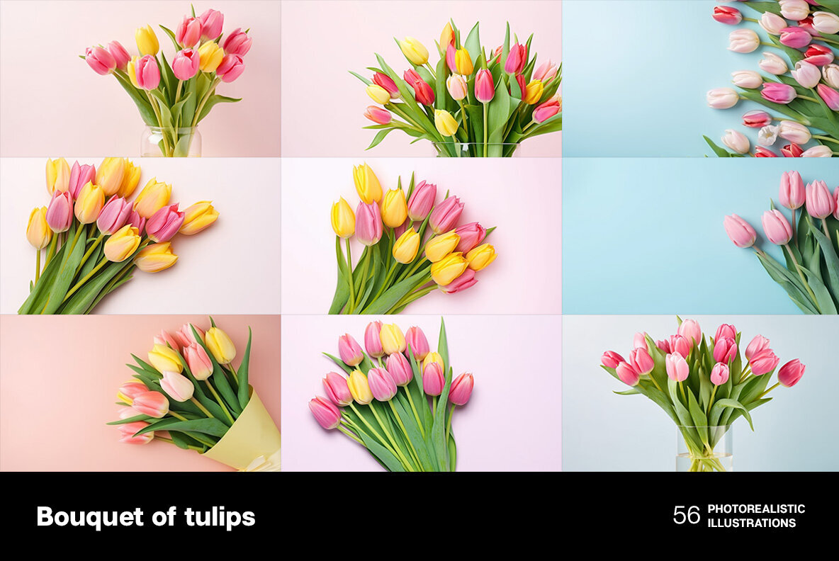 Bouquet of Tulips 2