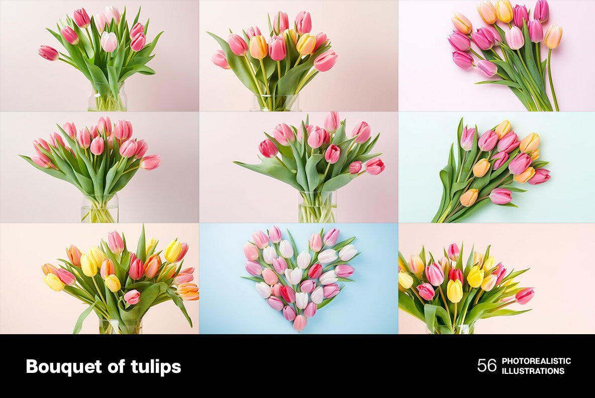 Bouquet of Tulips 3
