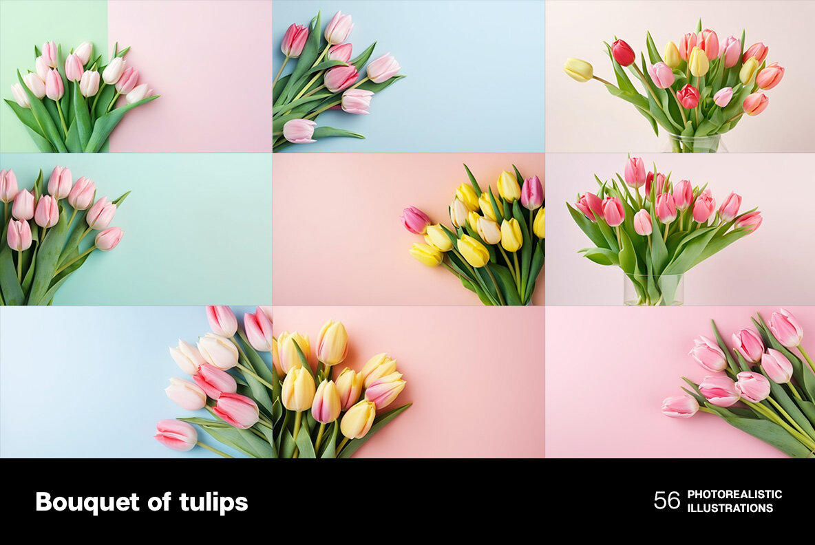 Bouquet of Tulips 4
