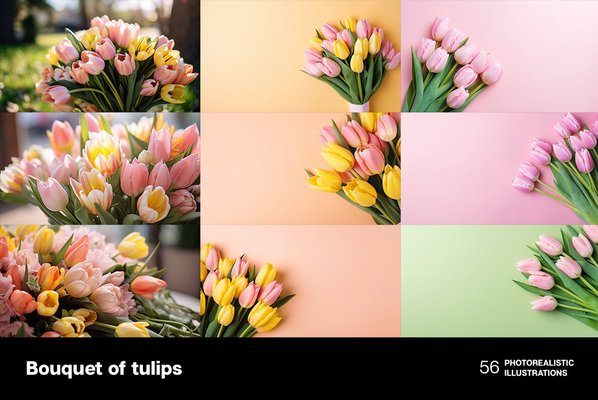 Bouquet of Tulips 5