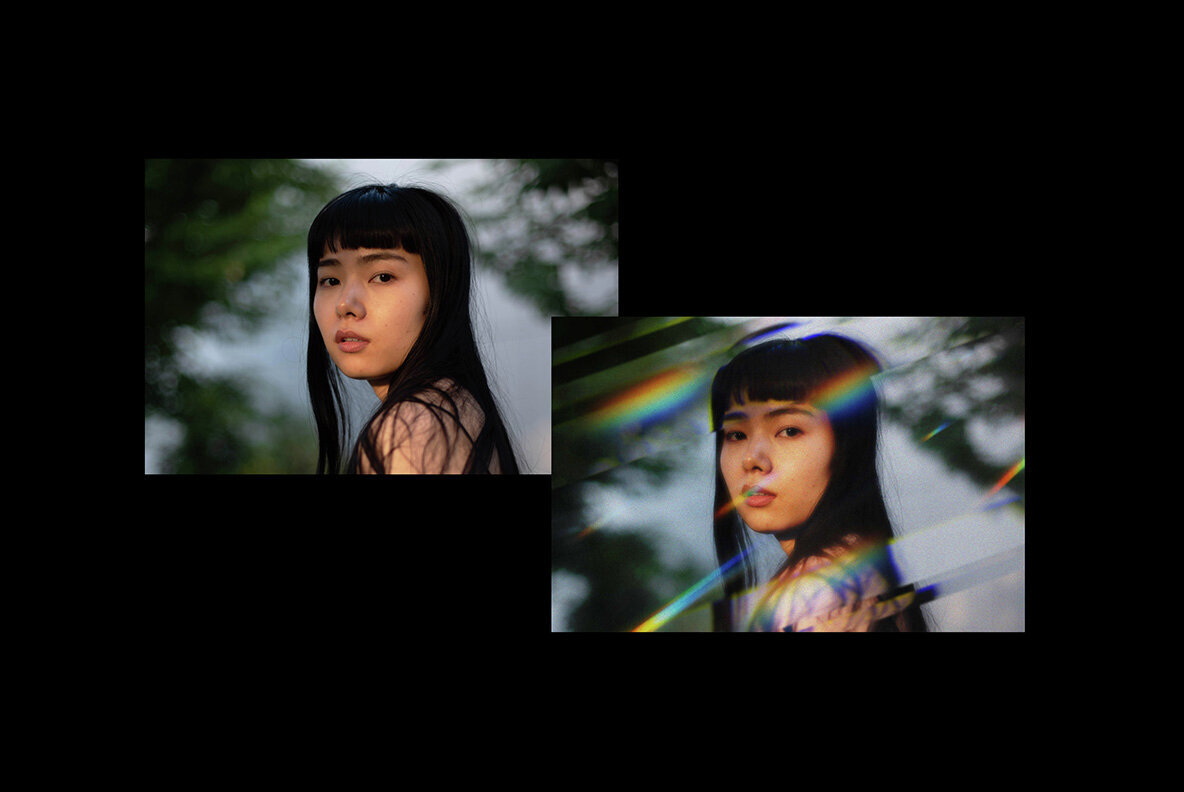 Prismatic Chrome Lens Photo Effect 2