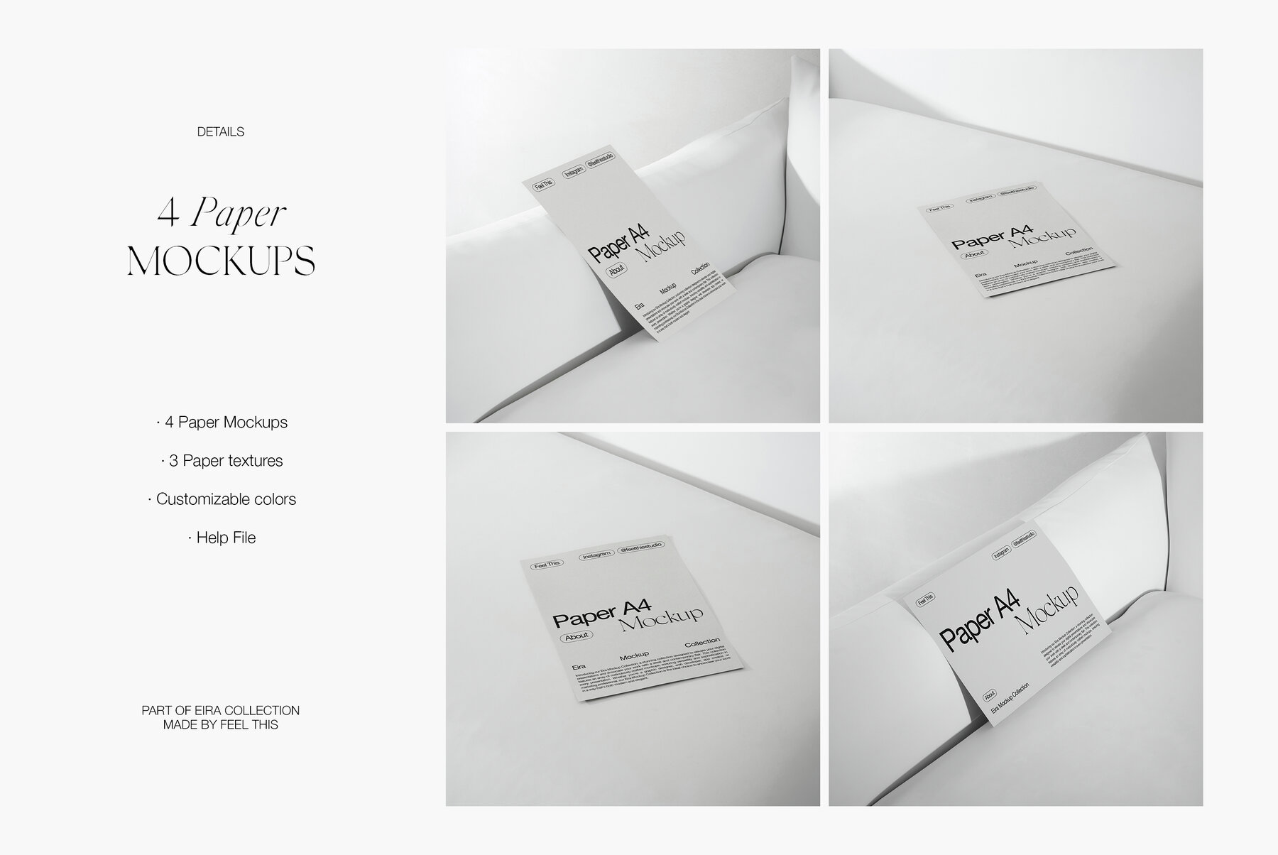 A4 Paper Mockups 5