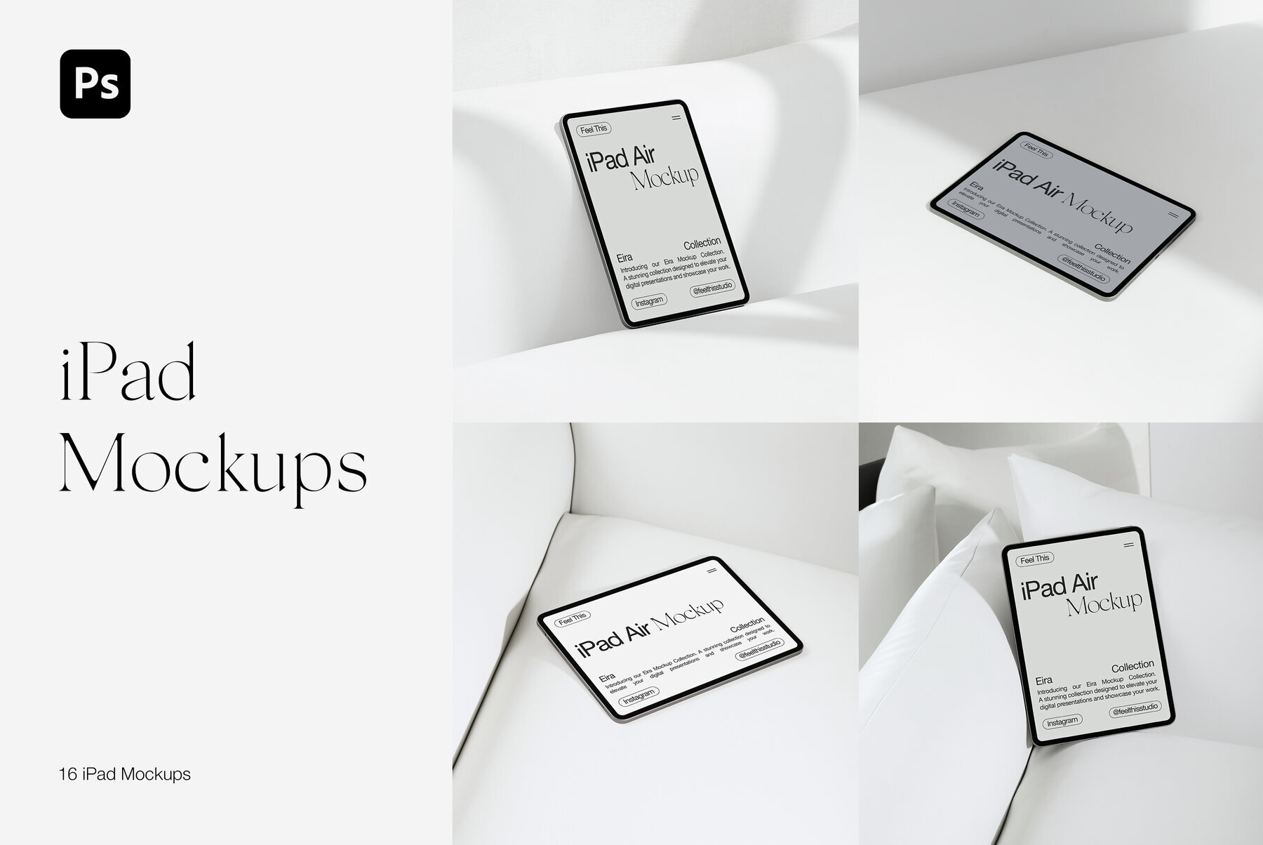 iPad Air   MacBook Air M2 Mockups 1