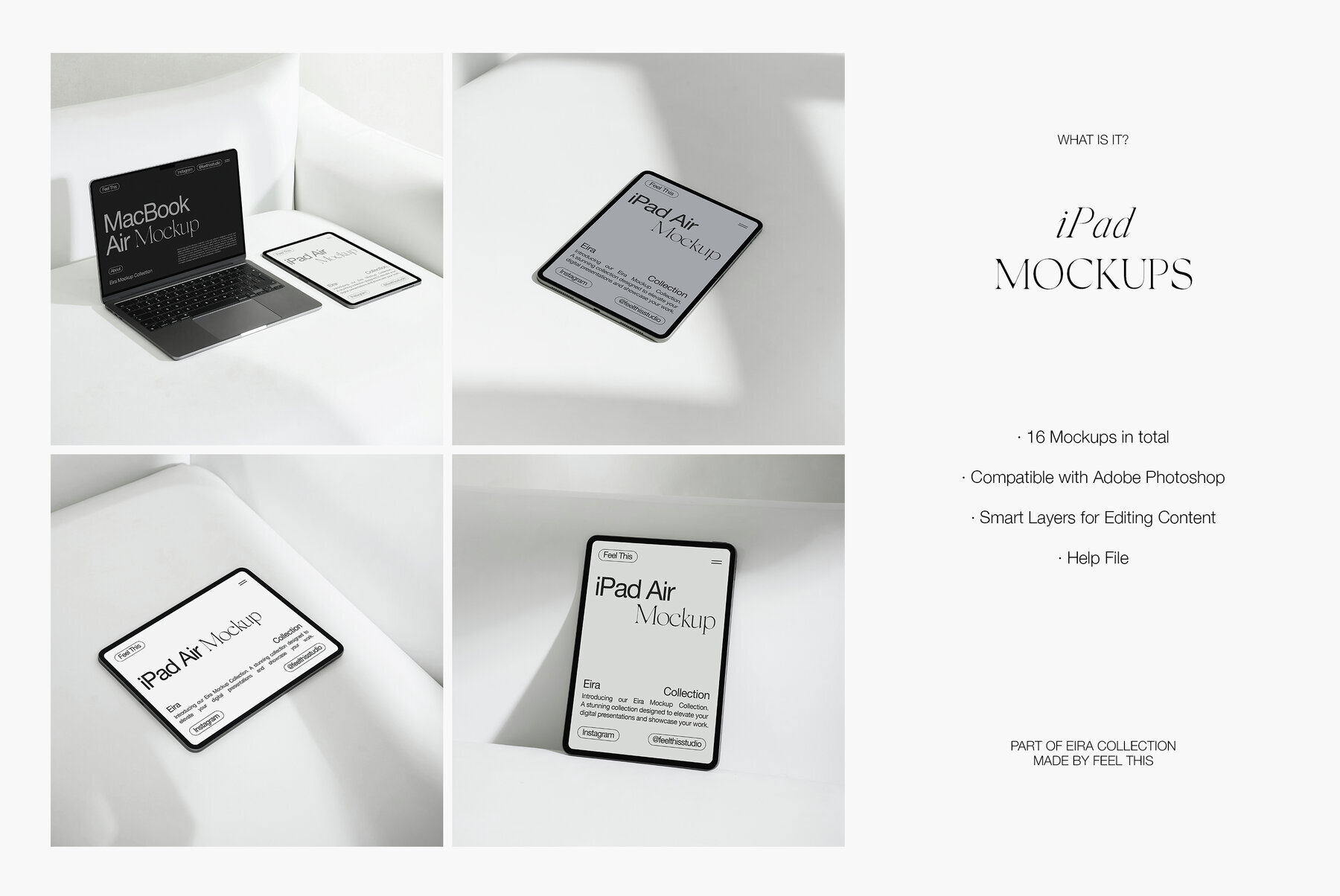 iPad Air   MacBook Air M2 Mockups 2