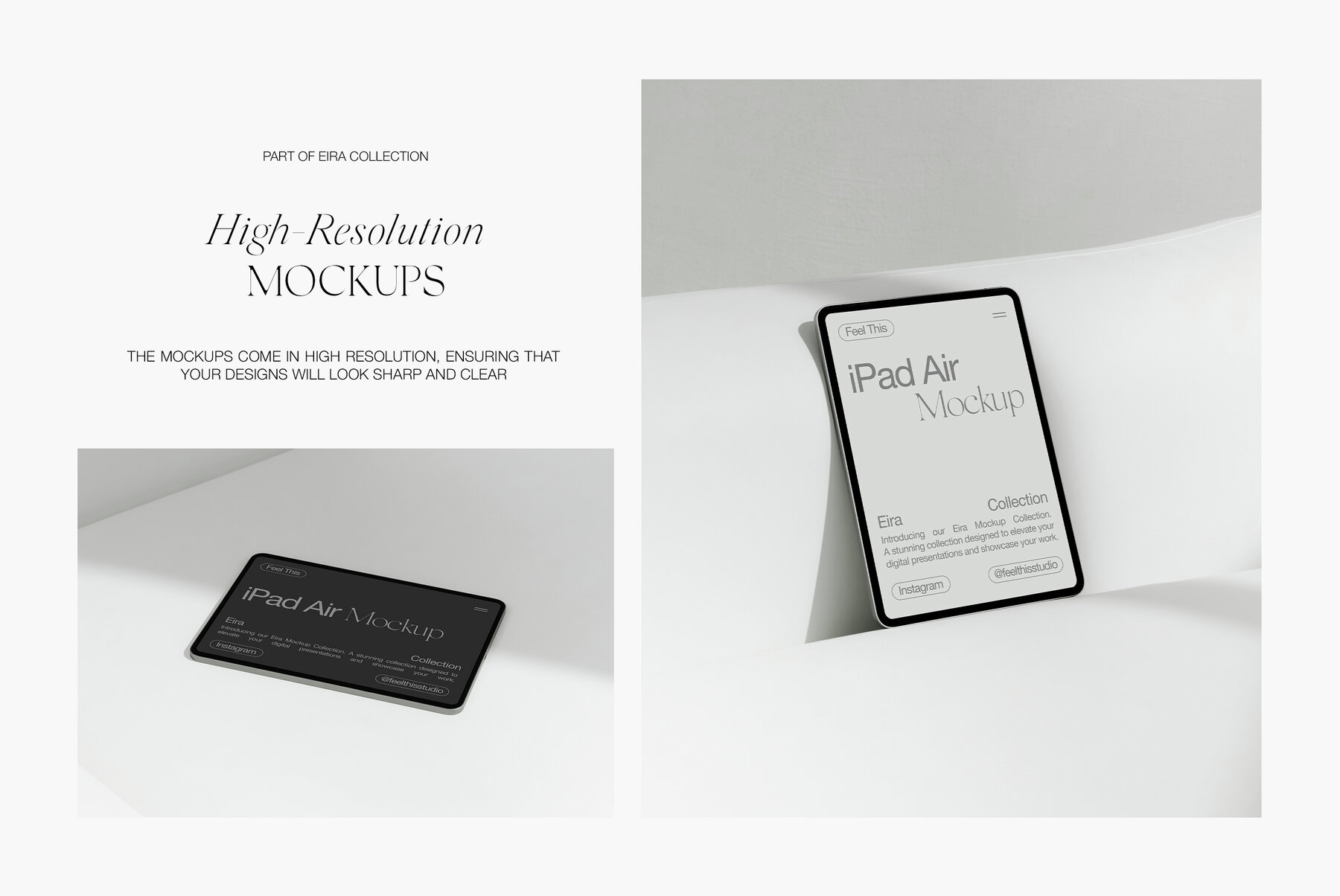 iPad Air   MacBook Air M2 Mockups 6