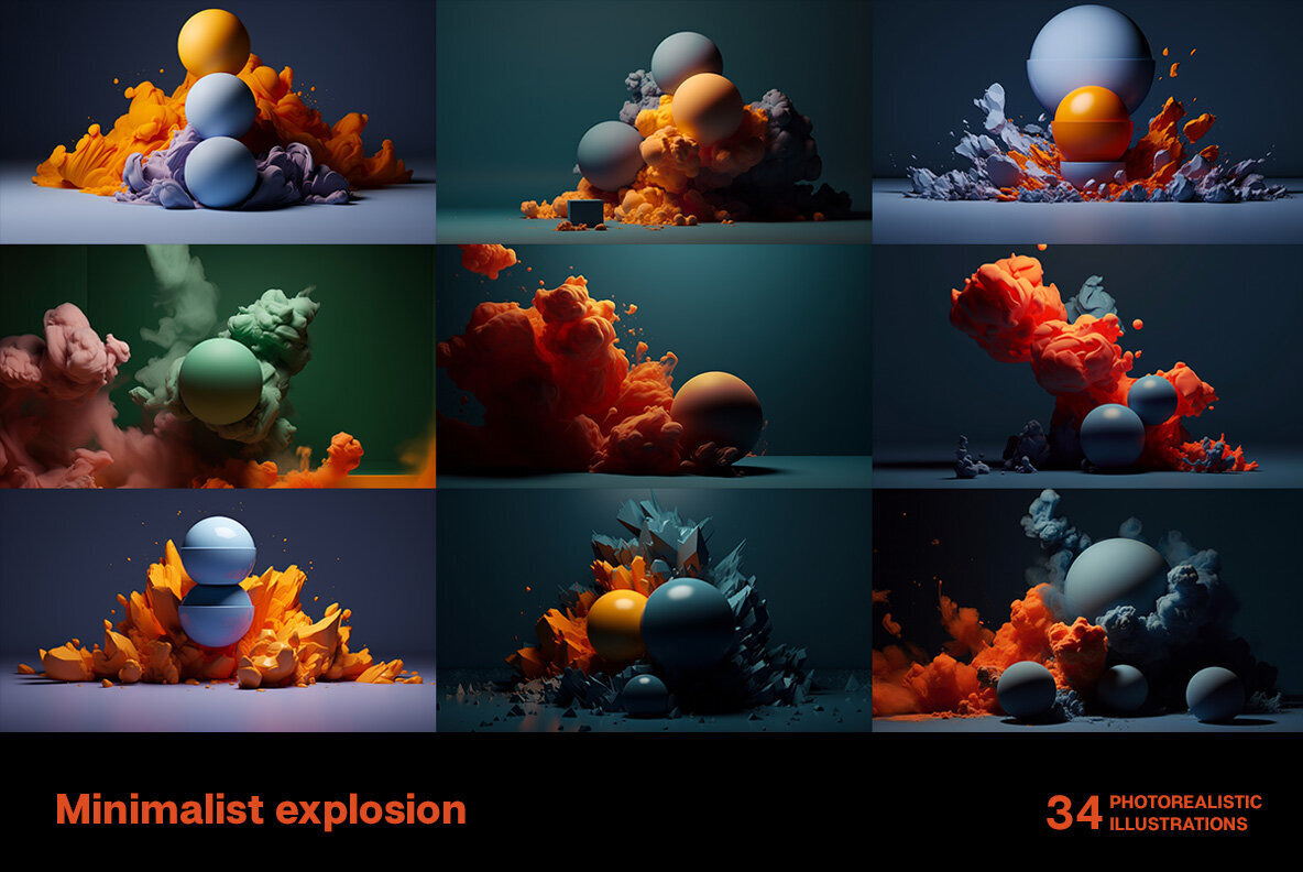 Minimalist explosion 3