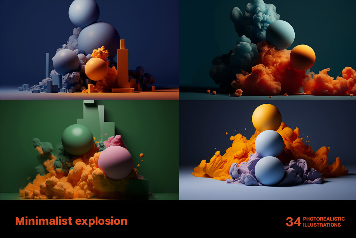 Minimalist explosion 6